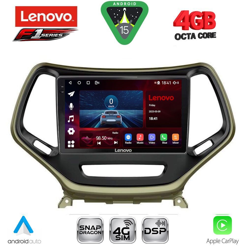 LENOVO SSQ 9273_CPA (10inc) MULTIMEDIA TABLET for JEEP mod. 2014-2026 LENOVO SSQ 9273_CPA (10inc) MULTIMEDIA TABLET for JEEP mod. 2014-2026