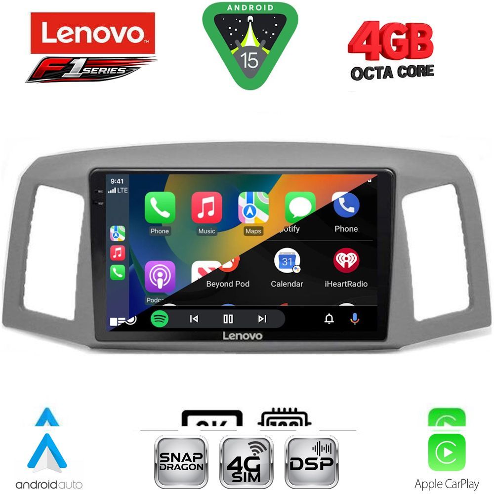 LENOVO SSQ 9281_CPA (10inc) MULTIMEDIA TABLET for JEEP GRAND CHEROKEE mod. 2005-2007 LENOVO SSQ 9281_CPA (10inc) MULTIMEDIA TABLET for JEEP GRAND CHEROKEE mod. 2005-2007