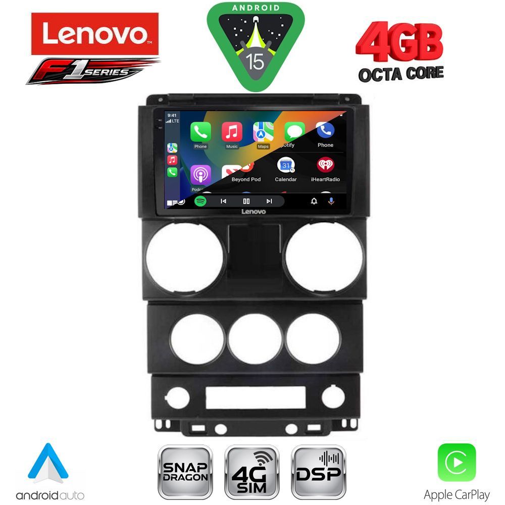LENOVO SSQ 9292_CPA (9inc) MULTIMEDIA TABLET for JEEP WRANGLER mod. 2006-2011 LENOVO SSQ 9292_CPA (9inc) MULTIMEDIA TABLET for JEEP WRANGLER mod. 2006-2011