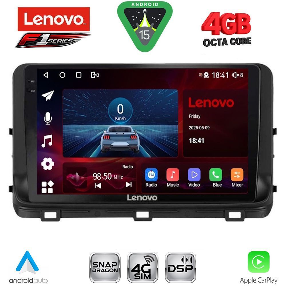 LENOVO SSQ 9303_CPA (10inc) MULTIMEDIA TABLET for KIA CEED - XCEED mod. 2018-2022 LENOVO SSQ 9303_CPA (10inc) MULTIMEDIA TABLET for KIA CEED - XCEED mod. 2018-2022