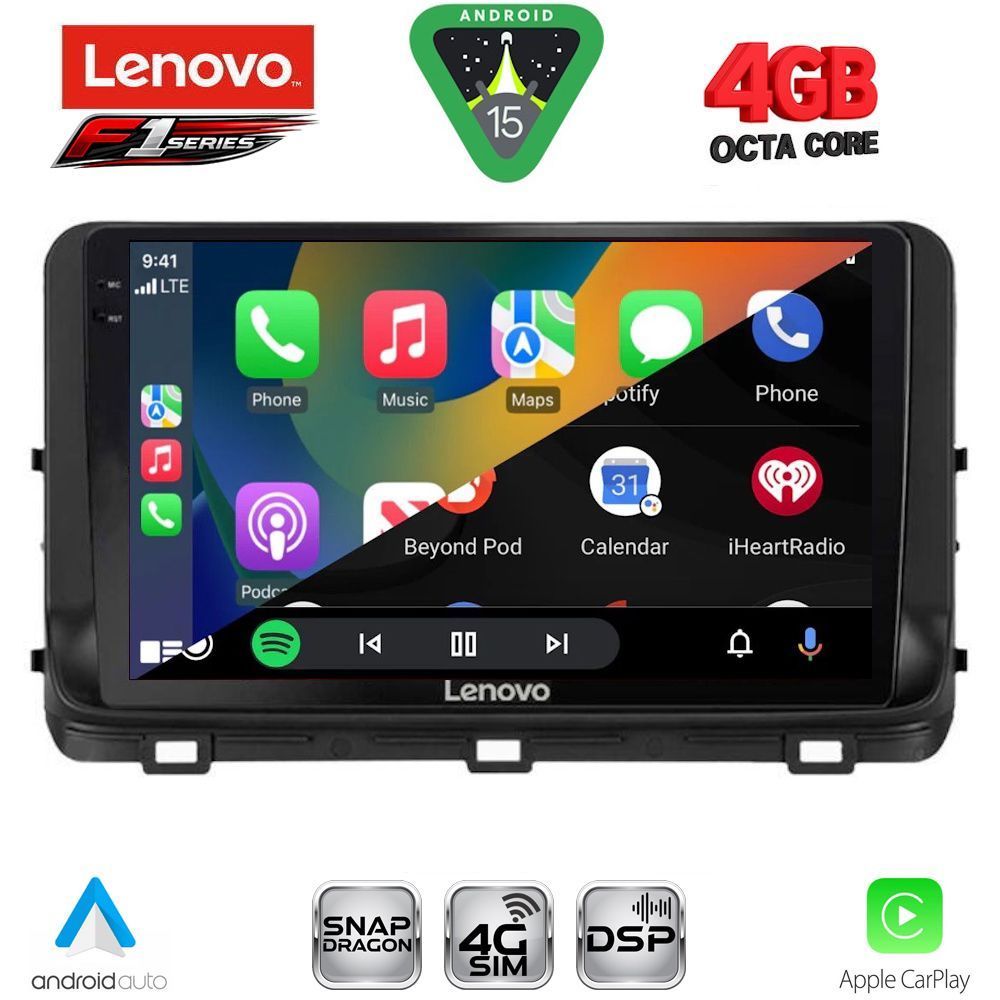 LENOVO SSQ 9303_CPA (10inc) MULTIMEDIA TABLET for KIA CEED - XCEED mod. 2018-2022 LENOVO SSQ 9303_CPA (10inc) MULTIMEDIA TABLET for KIA CEED - XCEED mod. 2018-2022
