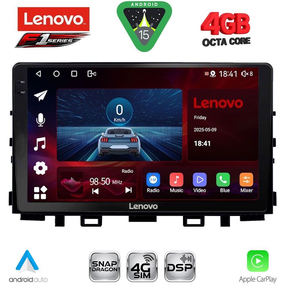 LENOVO SSQ 9316_CPA (9inc) MULTIMEDIA TABLET for KIA RIO mod. 2018> – STONIC mod. 2017-2026 LENOVO SSQ 9316_CPA (9inc) MULTIMEDIA TABLET for KIA RIO mod. 2018> – STONIC mod. 2017-2026