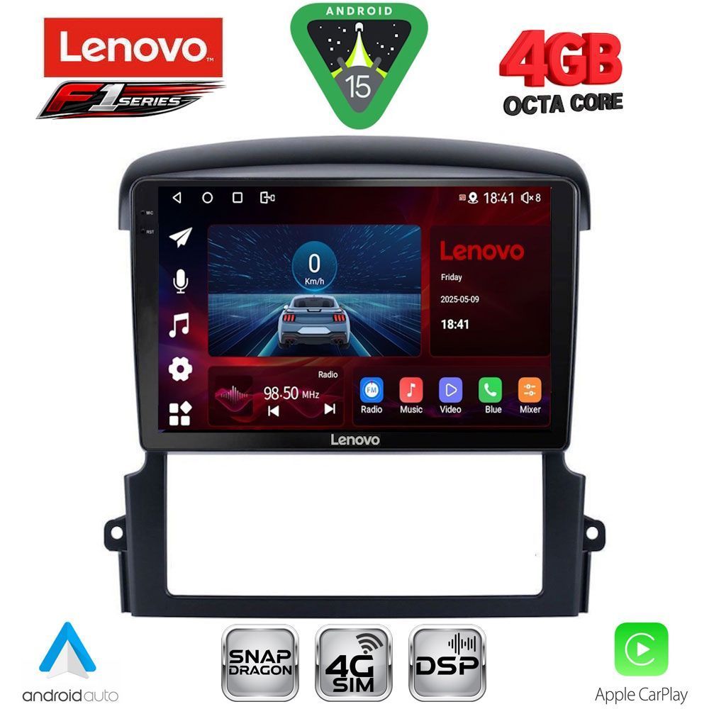 LENOVO SSQ 9317_CPA (9inc) MULTIMEDIA TABLET for KIA SORENTO mod. 2006-2009 LENOVO SSQ 9317_CPA (9inc) MULTIMEDIA TABLET for KIA SORENTO mod. 2006-2009