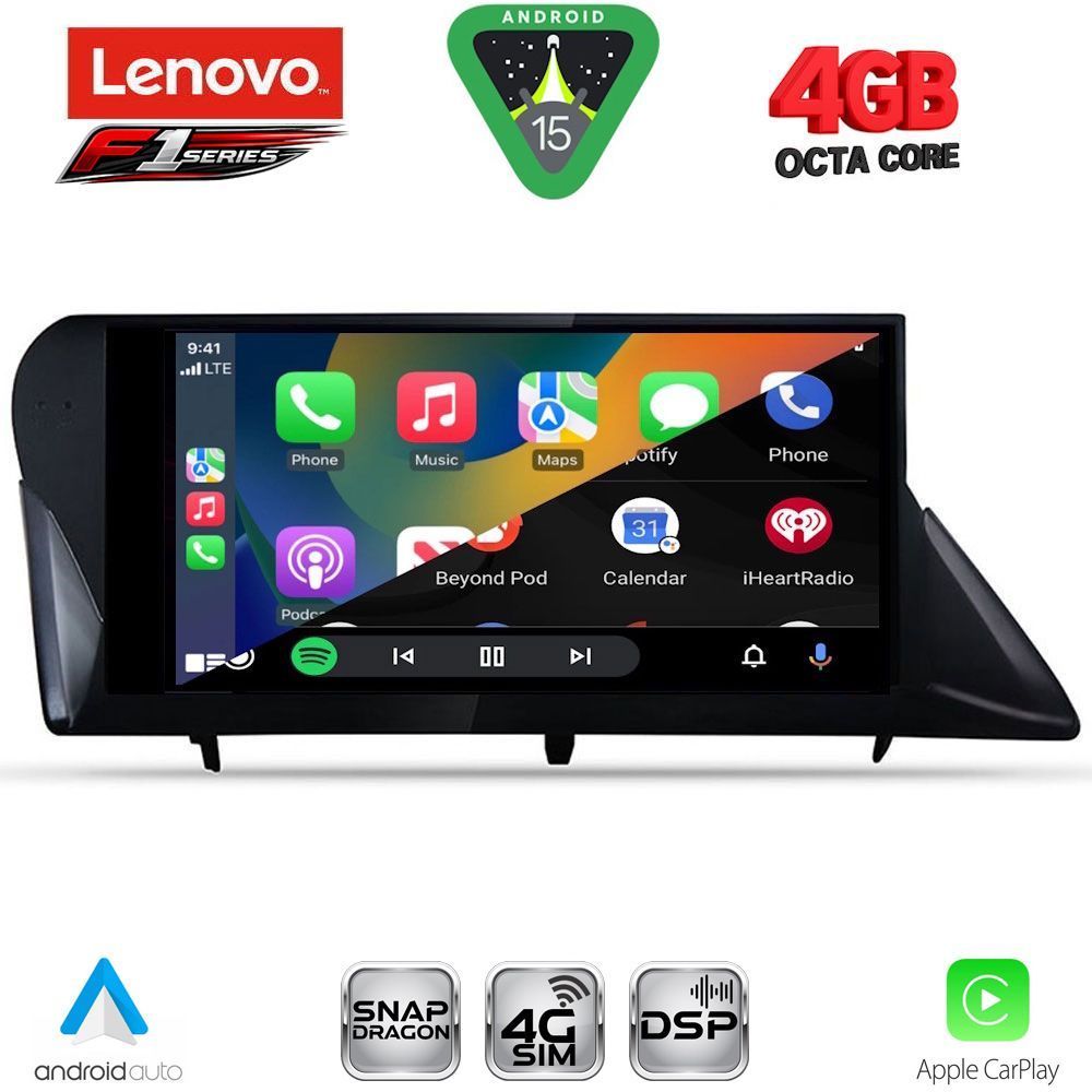 LENOVO SSQ 9346_CPA (9inc) MULTIMEDIA TABLET for LEXUS RX mod. 2009-2014 LENOVO SSQ 9346_CPA (9inc) MULTIMEDIA TABLET for LEXUS RX mod. 2009-2014