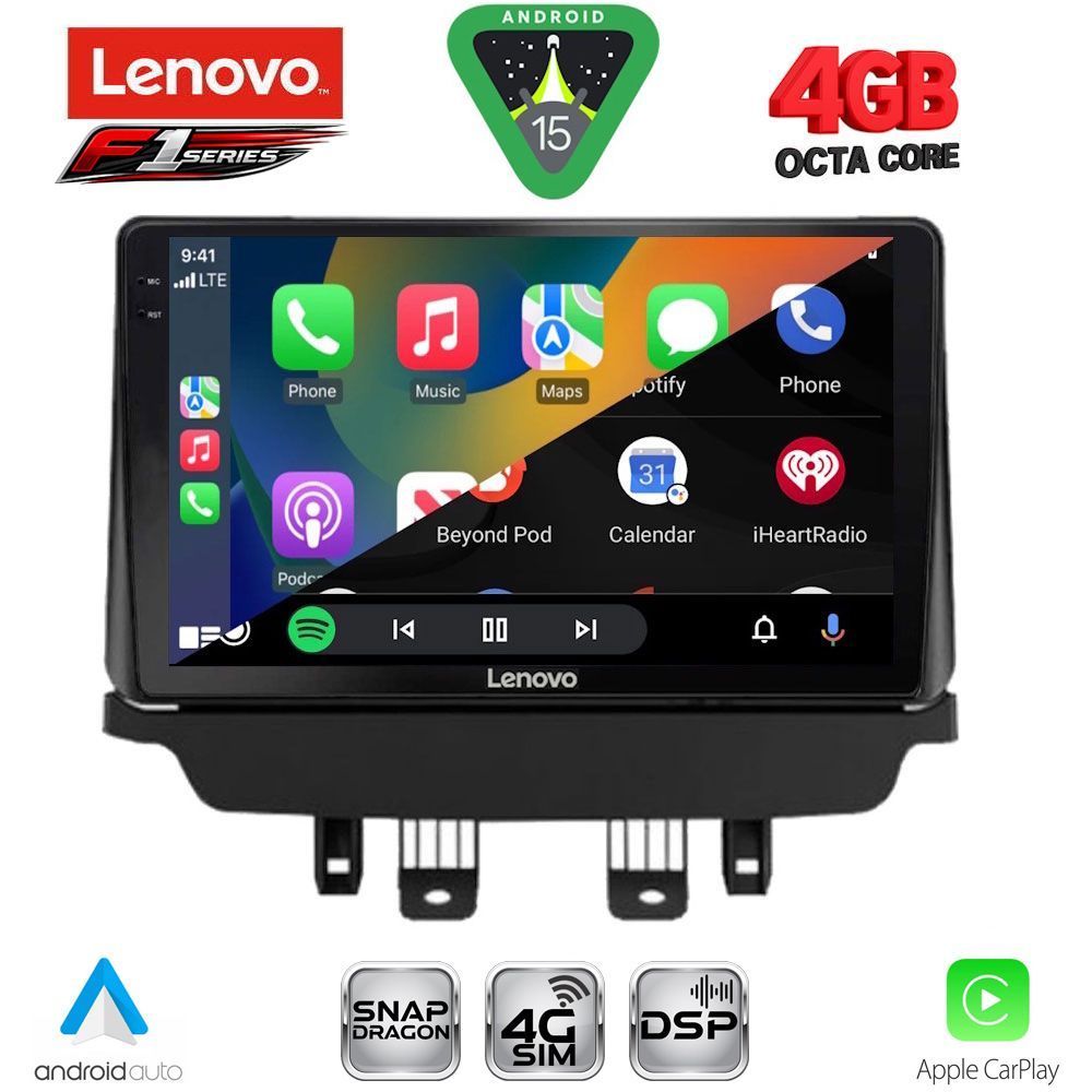 LENOVO SSQ 9362_CPA (9inc) MULTIMEDIA TABLET for MAZDA 2 mod. 2014-2023 LENOVO SSQ 9362_CPA (9inc) MULTIMEDIA TABLET for MAZDA 2 mod. 2014-2023