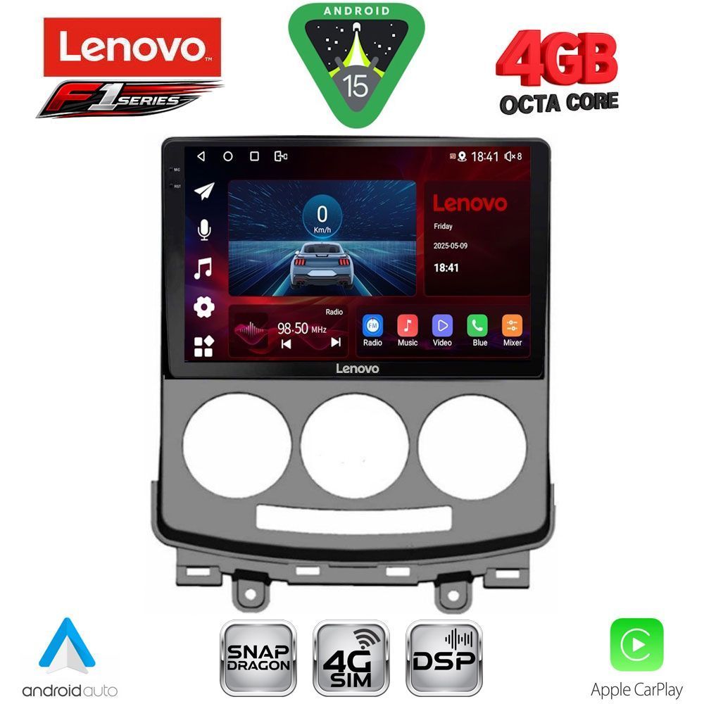 LENOVO SSQ 9370_CPA (9inc) MULTIMEDIA TABLET for MAZDA 5 mod. 2004-2010 LENOVO SSQ 9370_CPA (9inc) MULTIMEDIA TABLET for MAZDA 5 mod. 2004-2010
