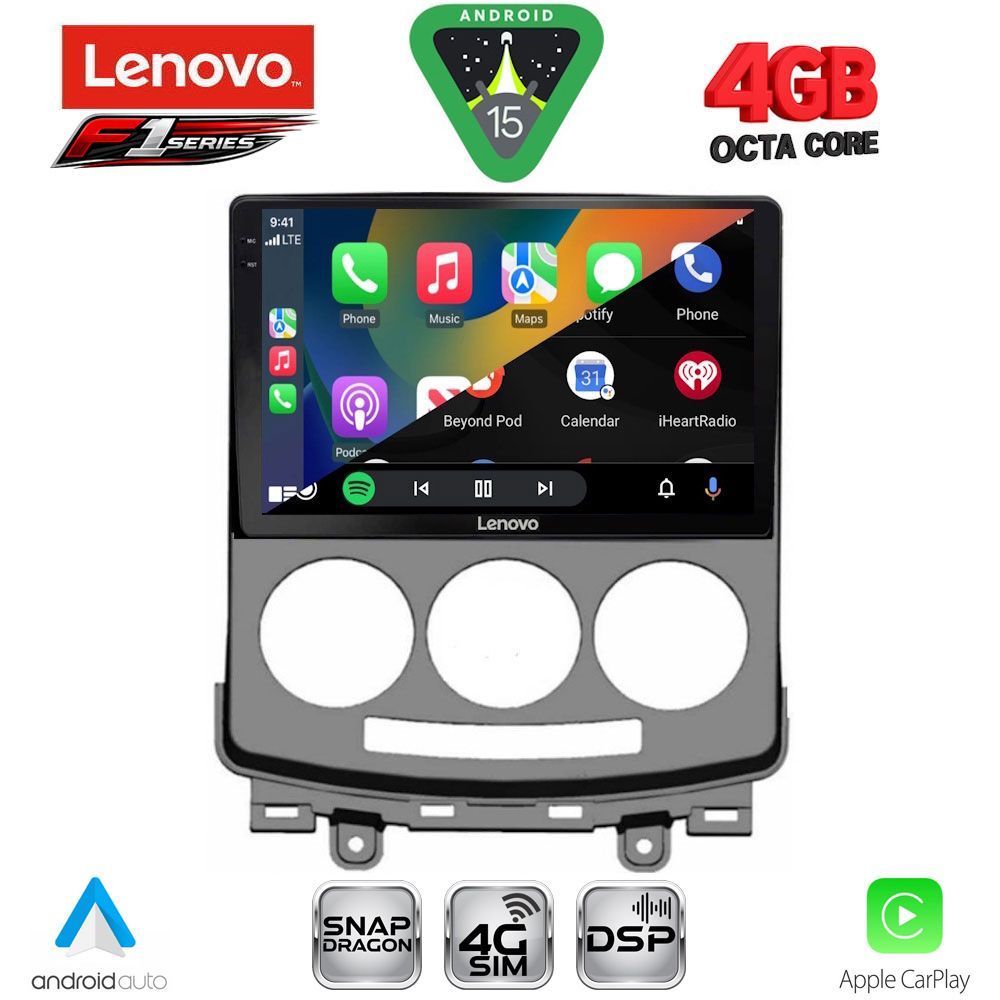 LENOVO SSQ 9370_CPA (9inc) MULTIMEDIA TABLET for MAZDA 5 mod. 2004-2010 LENOVO SSQ 9370_CPA (9inc) MULTIMEDIA TABLET for MAZDA 5 mod. 2004-2010