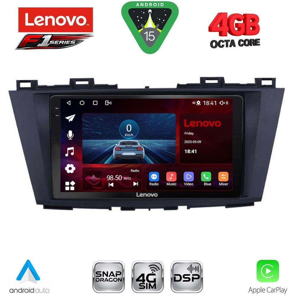 LENOVO SSQ 9371_CPA (9inc) MULTIMEDIA TABLET for MAZDA 5 mod. 2011-2020 LENOVO SSQ 9371_CPA (9inc) MULTIMEDIA TABLET for MAZDA 5 mod. 2011-2020