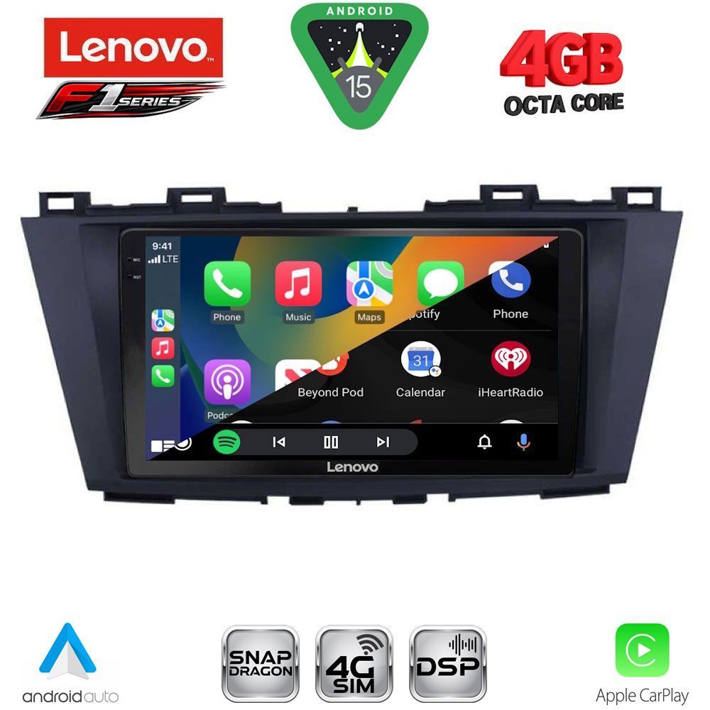 LENOVO SSQ 9371_CPA (9inc) MULTIMEDIA TABLET for MAZDA 5 mod. 2011-2020 LENOVO SSQ 9371_CPA (9inc) MULTIMEDIA TABLET for MAZDA 5 mod. 2011-2020