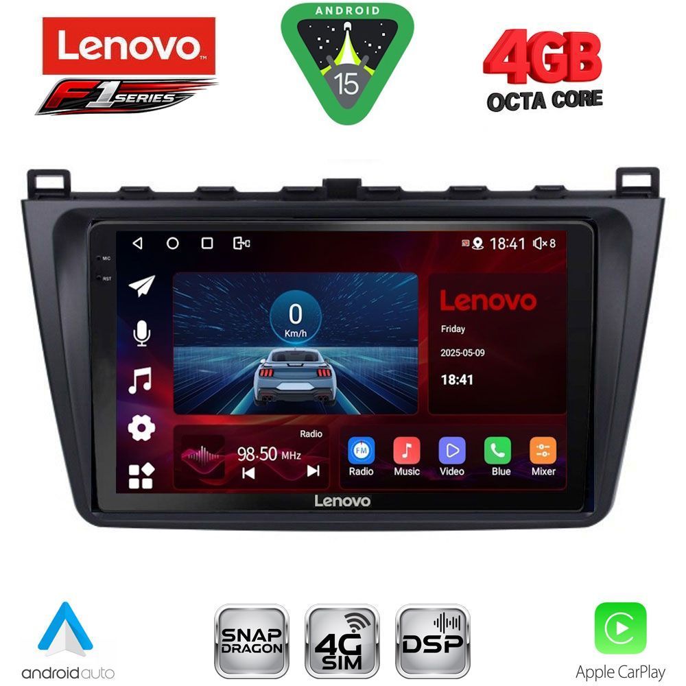 LENOVO SSQ 9377_CPA (9inc) MULTIMEDIA TABLET for MAZDA 6 mod. 2008-2012 LENOVO SSQ 9377_CPA (9inc) MULTIMEDIA TABLET for MAZDA 6 mod. 2008-2012