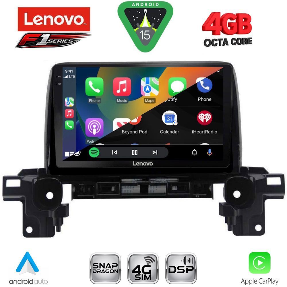 LENOVO SSQ 9381_CPA (9inc) MULTIMEDIA TABLET for MAZDA CX5 mod. 2017-2025 LENOVO SSQ 9381_CPA (9inc) MULTIMEDIA TABLET for MAZDA CX5 mod. 2017-2025