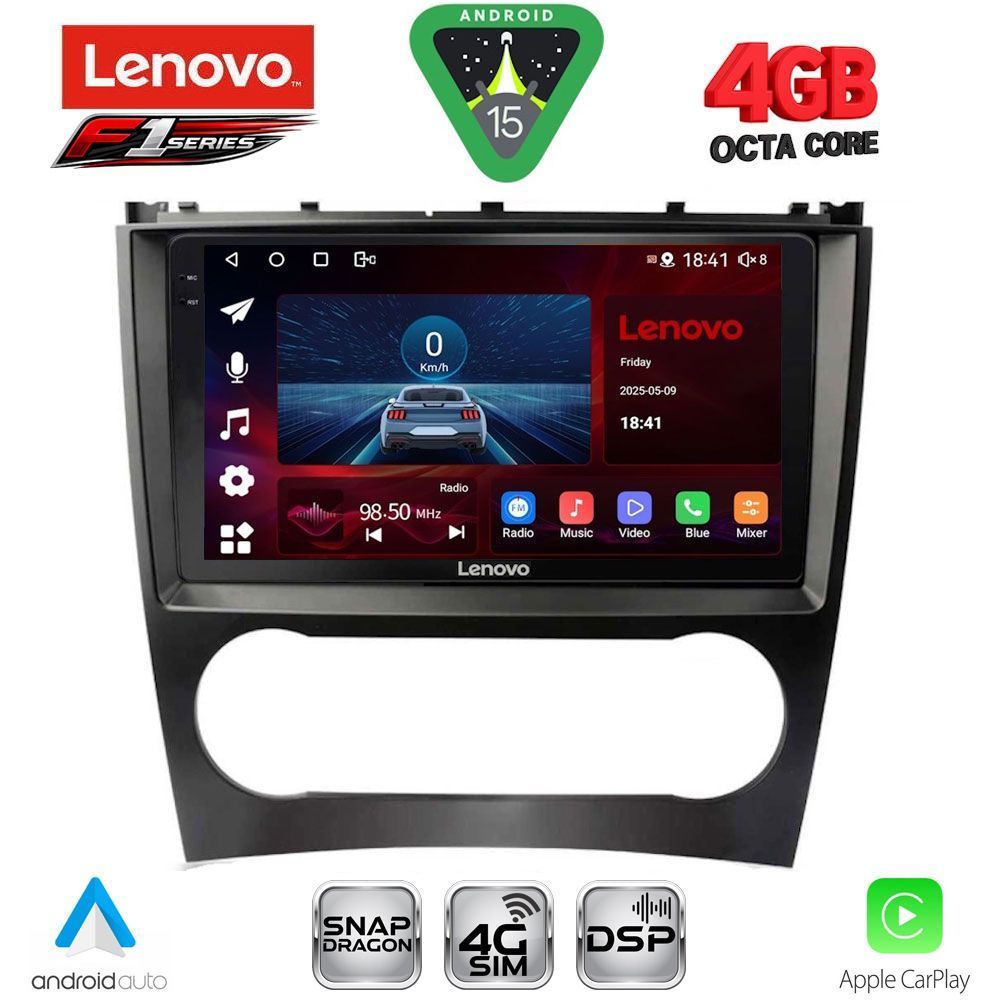 LENOVO SSQ 9404_CPA (9inc) MULTIMEDIA TABLET for MERCEDES C – CLK (W203-209) mod. 2004-2008 LENOVO SSQ 9404_CPA (9inc) MULTIMEDIA TABLET for MERCEDES C – CLK (W203-209) mod. 2004-2008