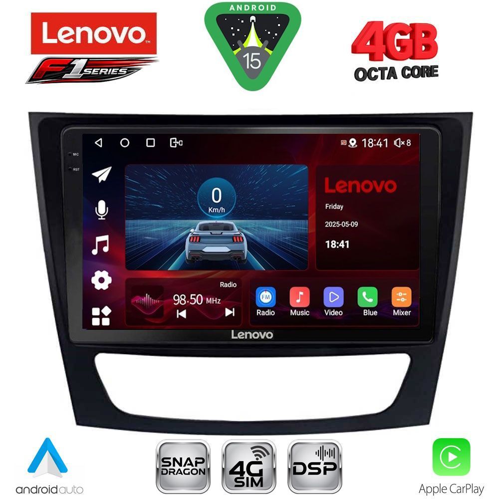 LENOVO SSQ 9408_CPA (9inc) MULTIMEDIA TABLET for MERCEDES E (W211) – CLS (W219) mod. 2003-2009 LENOVO SSQ 9408_CPA (9inc) MULTIMEDIA TABLET for MERCEDES E (W211) – CLS (W219) mod. 2003-2009