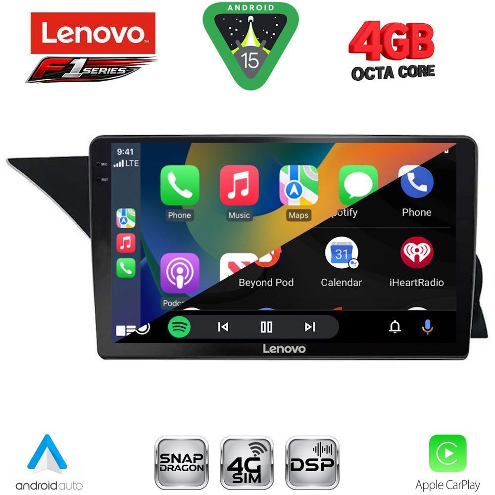LENOVO SSQ 9412_CPA (NTG 4.5) (9inc) MULTIMEDIA TABLET for MERCEDES GLK (X204) mod. 2013-2017 LENOVO SSQ 9412_CPA (NTG 4.5) (9inc) MULTIMEDIA TABLET for MERCEDES GLK (X204) mod. 2013-2017