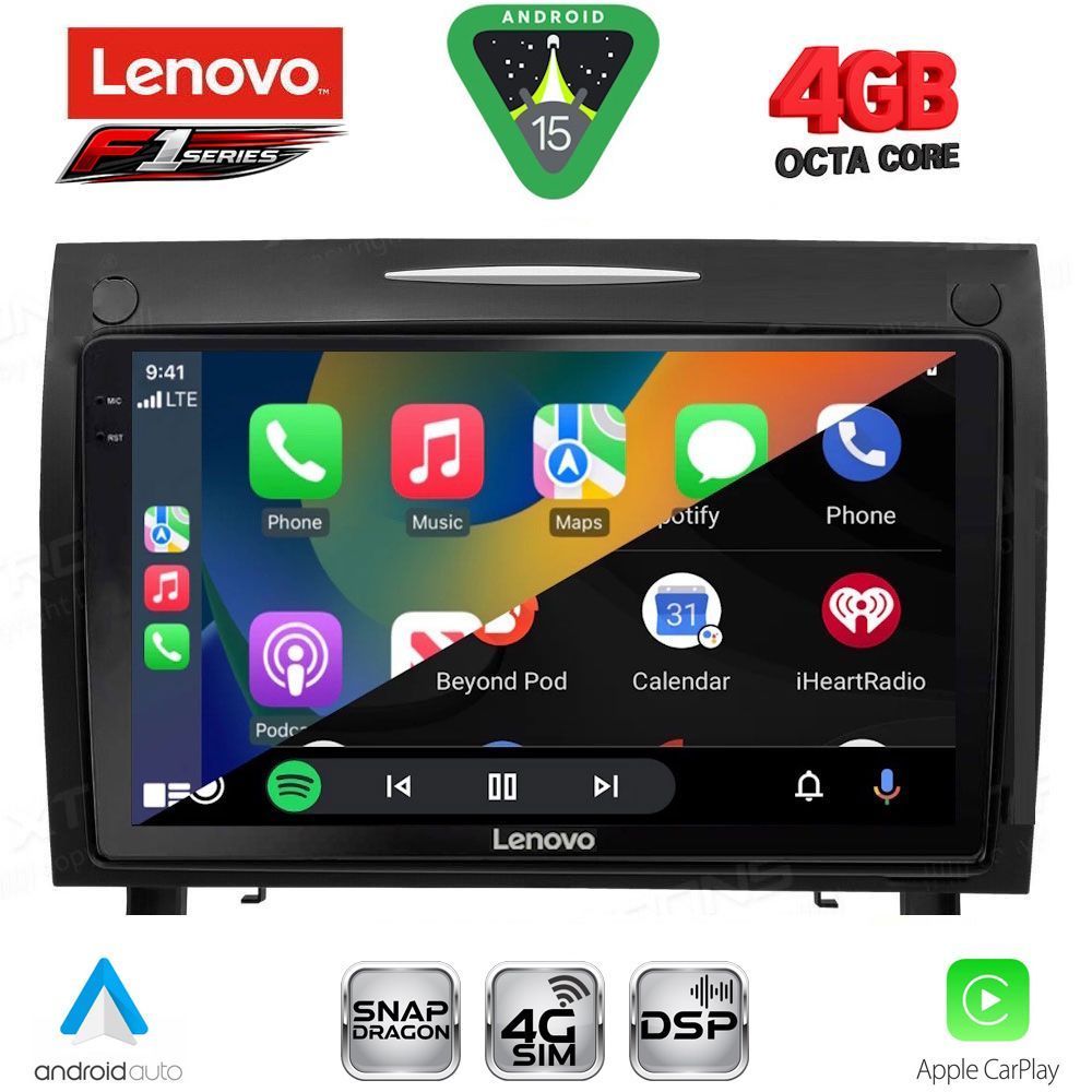 LENOVO SSQ 9419_CPA (9inc) MULTIMEDIA TABLET for MERCEDES SLK R171 mod. 2004-2010 LENOVO SSQ 9419_CPA (9inc) MULTIMEDIA TABLET for MERCEDES SLK R171 mod. 2004-2010