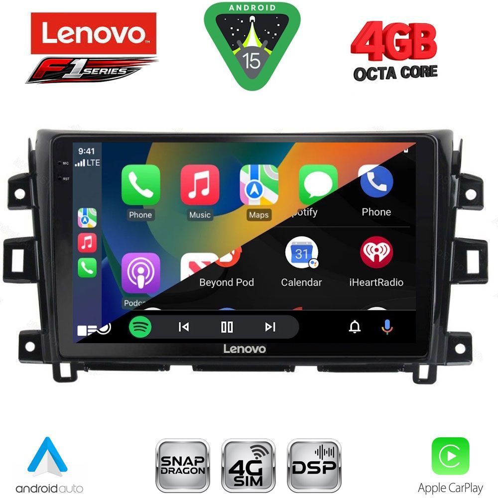 LENOVO SSQ 9456_CPA (10inc) MULTIMEDIA TABLET for NISSAN NAVARA mod. 2016-2025 LENOVO SSQ 9456_CPA (10inc) MULTIMEDIA TABLET for NISSAN NAVARA mod. 2016-2025