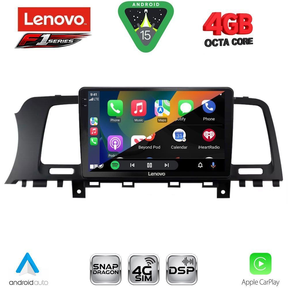 LENOVO SSQ 9462_CPA (9inc) MULTIMEDIA TABLET for NISSAN MURANO mod. 2007-2014 LENOVO SSQ 9462_CPA (9inc) MULTIMEDIA TABLET for NISSAN MURANO mod. 2007-2014