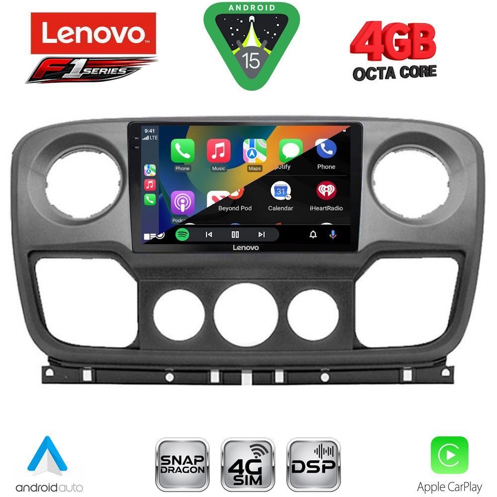 LENOVO SSQ 9463_CPA (10inc) MULTIMEDIA TABLET for NISSAN NV400 - OPEL MOVANO - RENAULT MASTER mod. 2010-2020 LENOVO SSQ 9463_CPA (10inc) MULTIMEDIA TABLET for NISSAN NV400 - OPEL MOVANO - RENAULT MASTER mod. 2010-2020