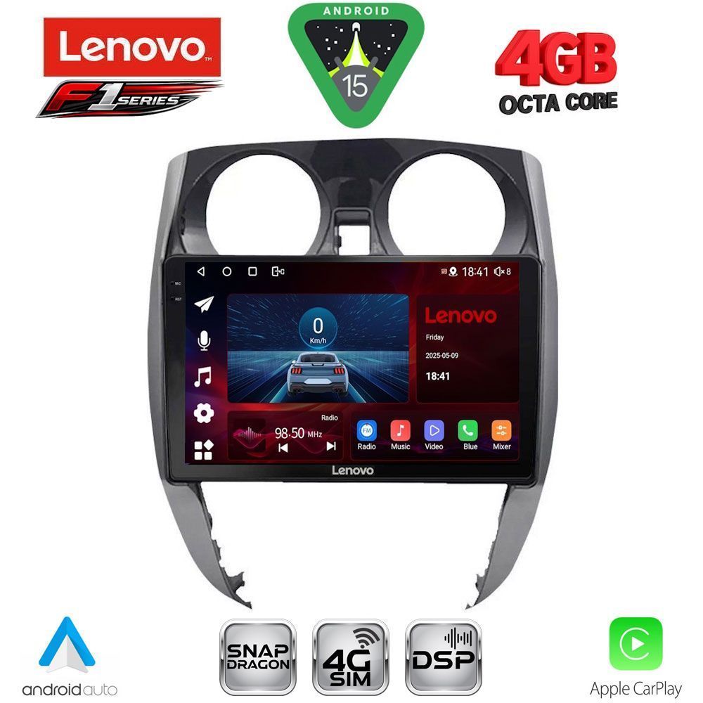 LENOVO SSQ 9464_CPA (10inc) MULTIMEDIA TABLET for NISSAN NOTE mod. 2012-2020 LENOVO SSQ 9464_CPA (10inc) MULTIMEDIA TABLET for NISSAN NOTE mod. 2012-2020