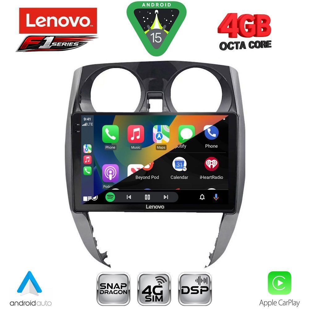 LENOVO SSQ 9464_CPA (10inc) MULTIMEDIA TABLET for NISSAN NOTE mod. 2012-2020 LENOVO SSQ 9464_CPA (10inc) MULTIMEDIA TABLET for NISSAN NOTE mod. 2012-2020