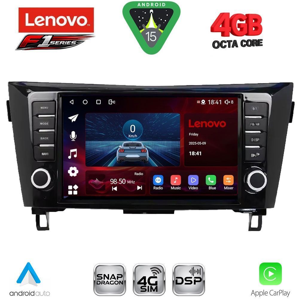LENOVO SSQ 9467_CPA (9inc) MULTIMEDIA TABLET for NISSAN QASHQAI - XTRAIL mod. 2014-2021 LENOVO SSQ 9467_CPA (9inc) MULTIMEDIA TABLET for NISSAN QASHQAI - XTRAIL mod. 2014-2021