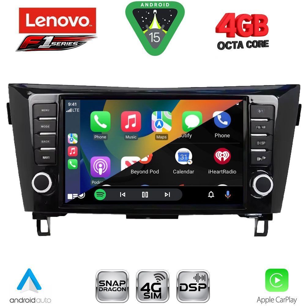 LENOVO SSQ 9467_CPA (9inc) MULTIMEDIA TABLET for NISSAN QASHQAI - XTRAIL mod. 2014-2021 LENOVO SSQ 9467_CPA (9inc) MULTIMEDIA TABLET for NISSAN QASHQAI - XTRAIL mod. 2014-2021