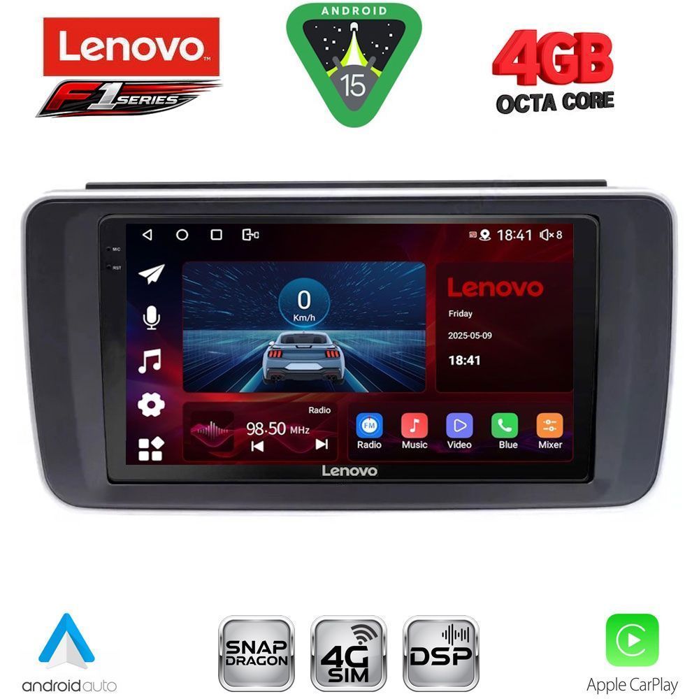 LENOVO SSQ 9473_CPA (9inc) MULTIMEDIA TABLET for NISSAN LEAF mod. 2018-2026 LENOVO SSQ 9473_CPA (9inc) MULTIMEDIA TABLET for NISSAN LEAF mod. 2018-2026