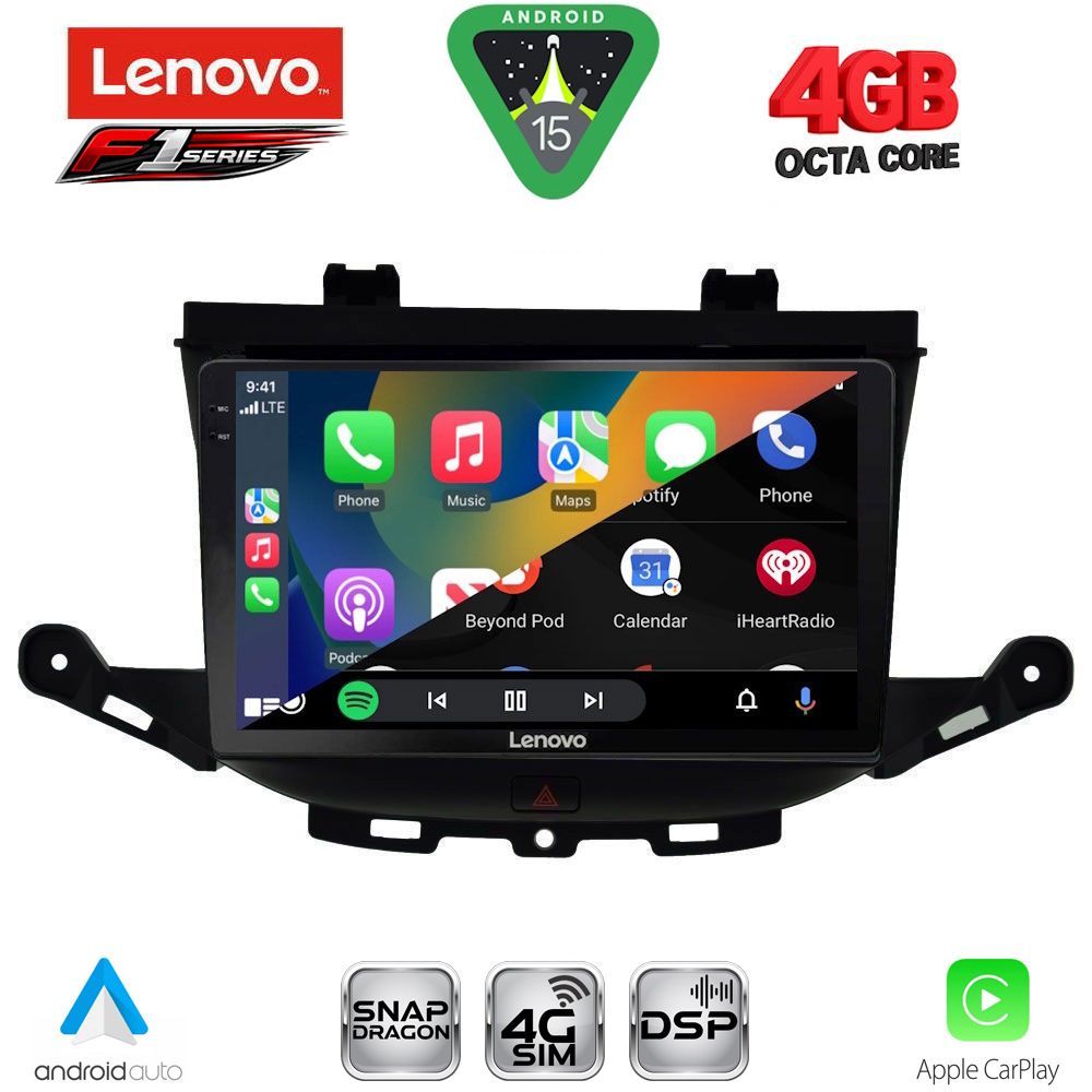 LENOVO SSQ 9483_CPA (9inc) MULTIMEDIA TABLET for OPEL ASTRA K mod. 2015-2022 LENOVO SSQ 9483_CPA (9inc) MULTIMEDIA TABLET for OPEL ASTRA K mod. 2015-2022
