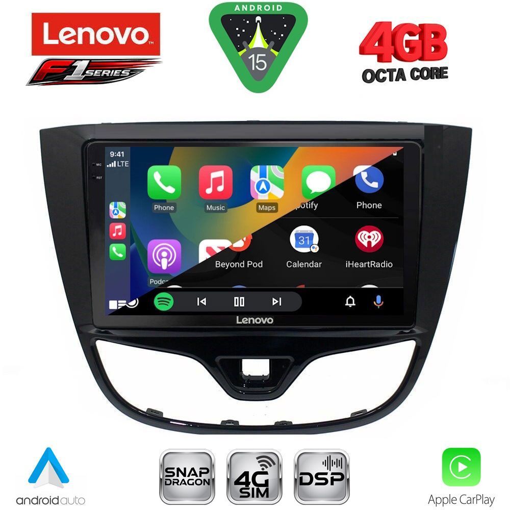 LENOVO SSQ 9489_CPA (10inc) MULTIMEDIA TABLET for OPEL KARL mod. 2014-2019 LENOVO SSQ 9489_CPA (10inc) MULTIMEDIA TABLET for OPEL KARL mod. 2014-2019