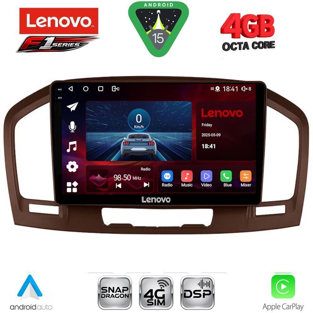LENOVO SSQ 9491BR_CPA (9inc) MULTIMEDIA TABLET for OPEL INSIGNIA mod.2008-2013 (BROWN) LENOVO SSQ 9491BR_CPA (9inc) MULTIMEDIA TABLET for OPEL INSIGNIA mod.2008-2013 (BROWN)