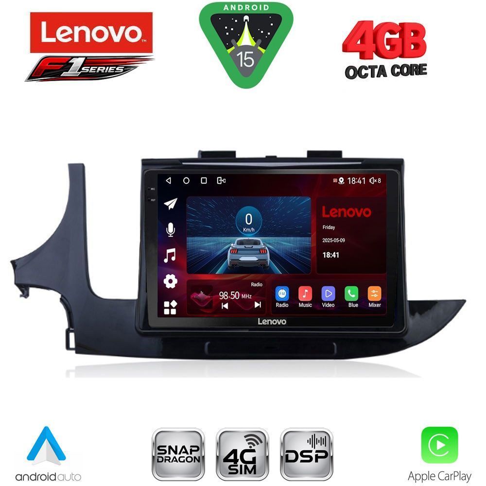 LENOVO SSQ 9497_CPA (9inc) MULTIMEDIA TABLET for OPEL MOKKA mod. 2016-2021 LENOVO SSQ 9497_CPA (9inc) MULTIMEDIA TABLET for OPEL MOKKA mod. 2016-2021