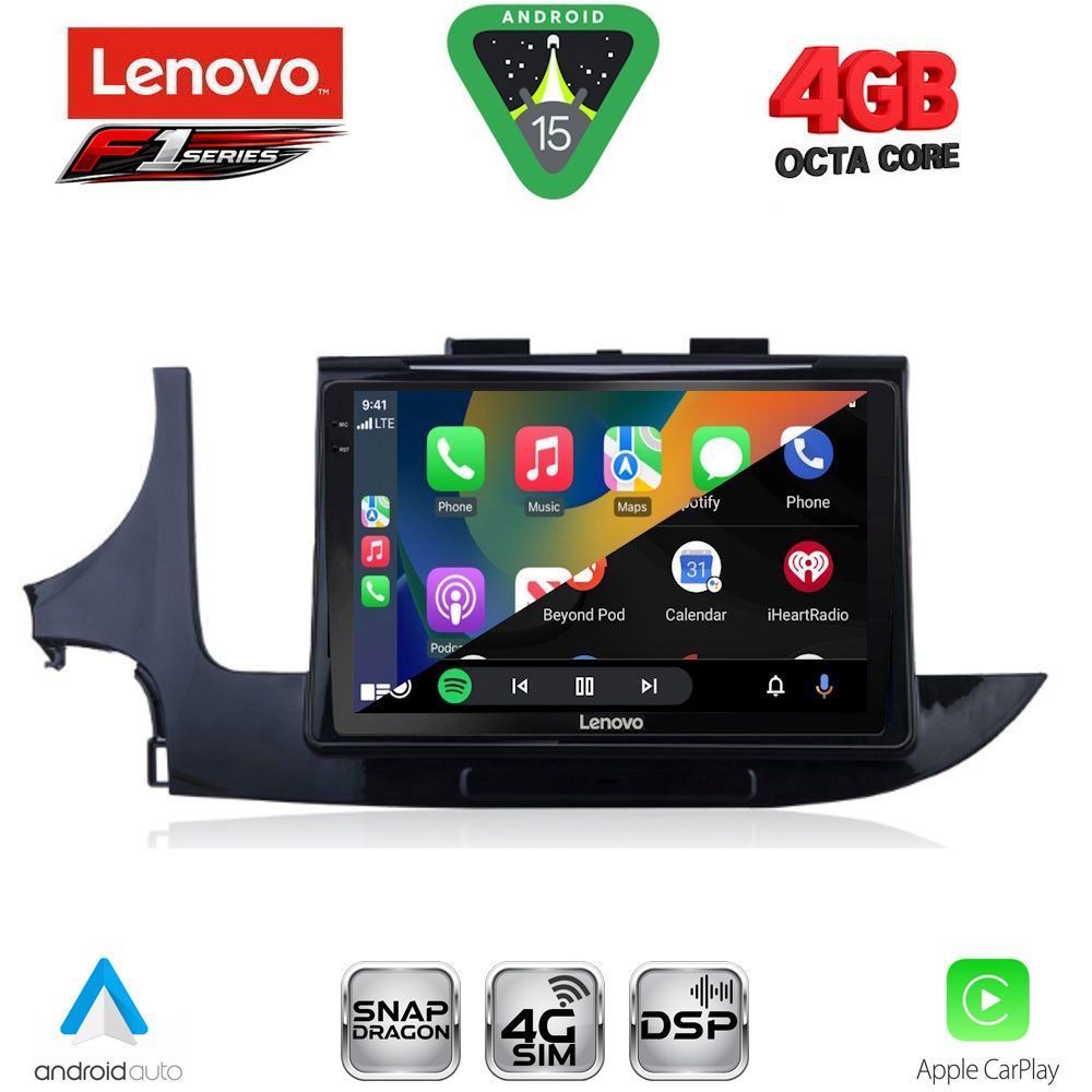 LENOVO SSQ 9497_CPA (9inc) MULTIMEDIA TABLET for OPEL MOKKA mod. 2016-2021 LENOVO SSQ 9497_CPA (9inc) MULTIMEDIA TABLET for OPEL MOKKA mod. 2016-2021