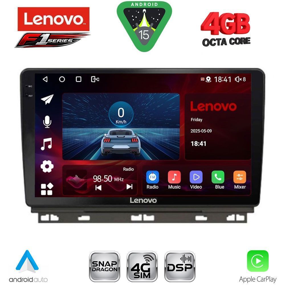 LENOVO SSQ 9546_CPA (9inc) MULTIMEDIA TABLET for RENAULT CLIO - CAPTUR mod. 2019-2026 LENOVO SSQ 9546_CPA (9inc) MULTIMEDIA TABLET for RENAULT CLIO - CAPTUR mod. 2019-2026