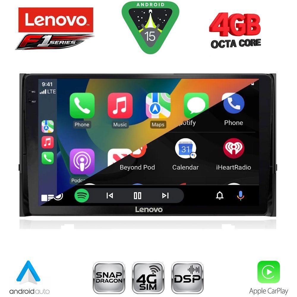 LENOVO SSQ 9584_CPA (10inc) MULTIMEDIA TABLET for SKODA KAROQ - KODIAQ mod. 2016-2024 LENOVO SSQ 9584_CPA (10inc) MULTIMEDIA TABLET for SKODA KAROQ - KODIAQ mod. 2016-2024