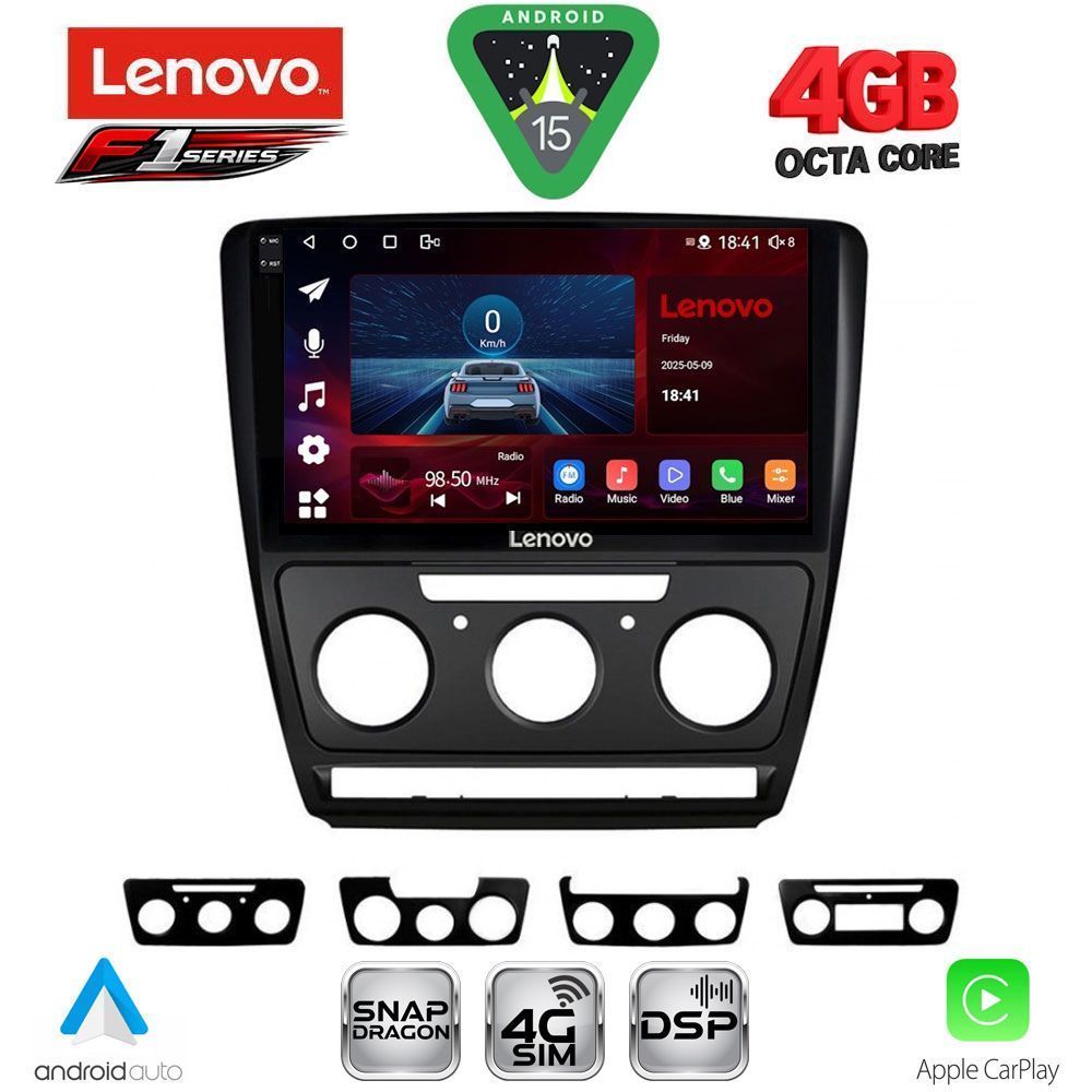 LENOVO SSQ 9595BL_CPA (10inc) MULTIMEDIA TABLET for SKODA OCTAVIA 5 mod. 2005-2012 (BLACK) LENOVO SSQ 9595BL_CPA (10inc) MULTIMEDIA TABLET for SKODA OCTAVIA 5 mod. 2005-2012 (BLACK)