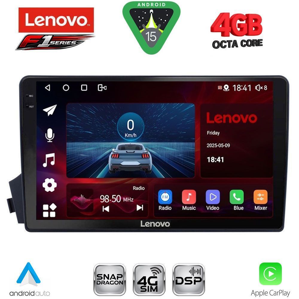 LENOVO SSQ 9650_CPA (9inc) MULTIMEDIA TABLET for SSANGYONG ACTYON - KYRON mod. 2006-2015 LENOVO SSQ 9650_CPA (9inc) MULTIMEDIA TABLET for SSANGYONG ACTYON - KYRON mod. 2006-2015