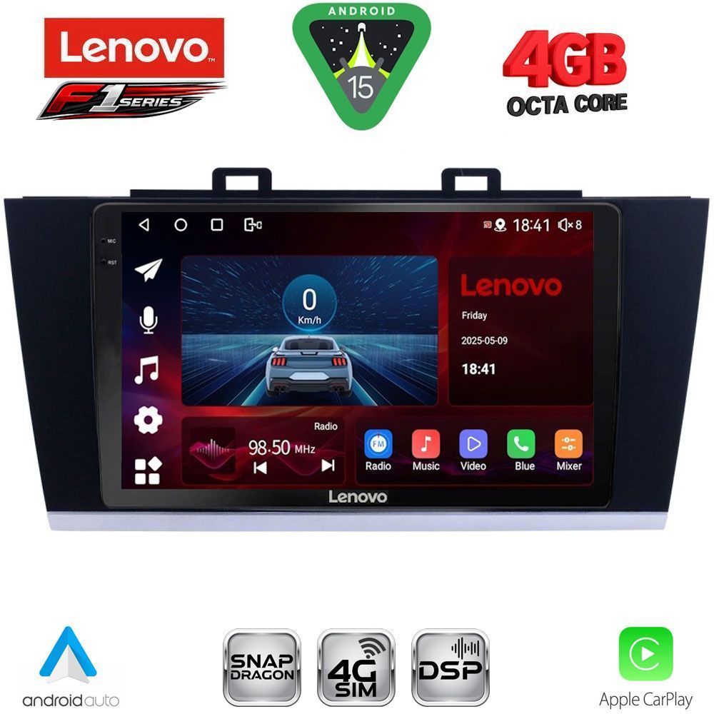 LENOVO SSQ 9668_CPA (9inc) MULTIMEDIA TABLET for SUBARU LEGACY – OUTBACK mod. 2014-2019 LENOVO SSQ 9668_CPA (9inc) MULTIMEDIA TABLET for SUBARU LEGACY – OUTBACK mod. 2014-2019