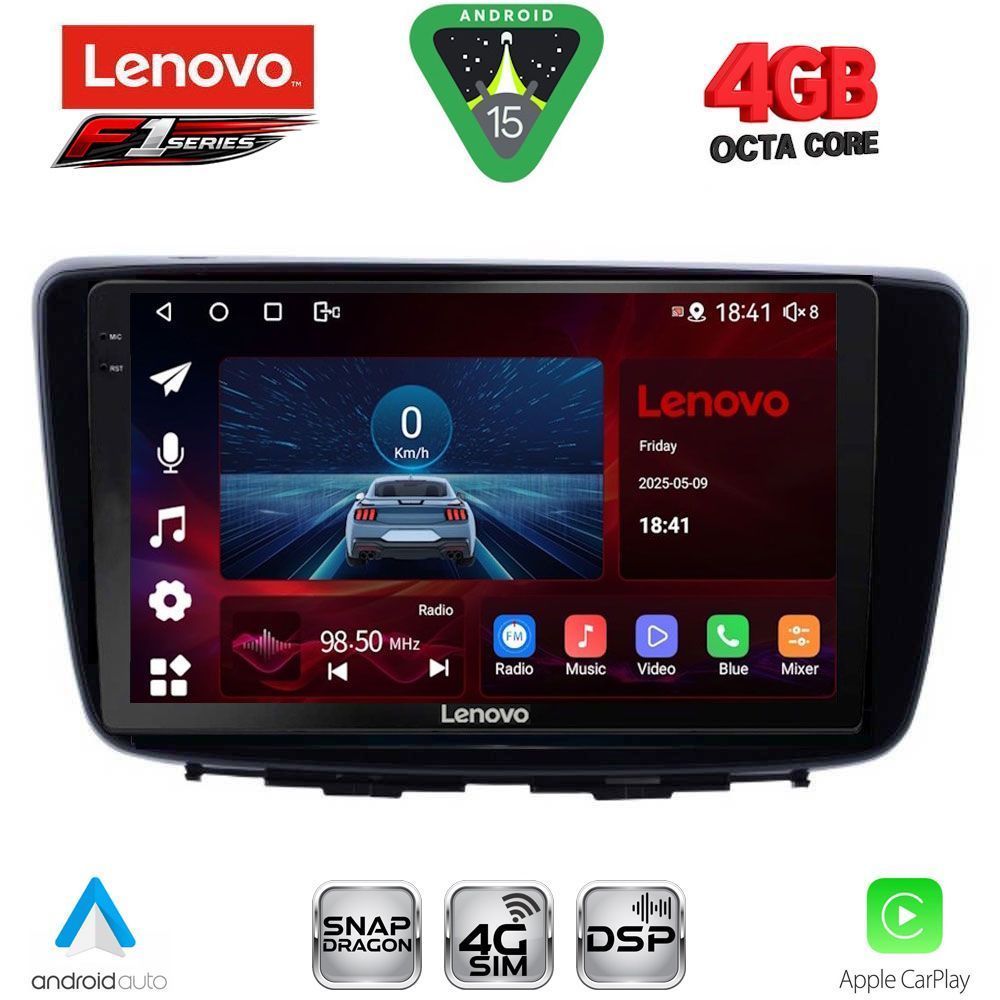 LENOVO SSQ 9672_CPA (9inc) MULTIMEDIA TABLET for SUZUKI BALENO mod. 2016-2022 LENOVO SSQ 9672_CPA (9inc) MULTIMEDIA TABLET for SUZUKI BALENO mod. 2016-2022