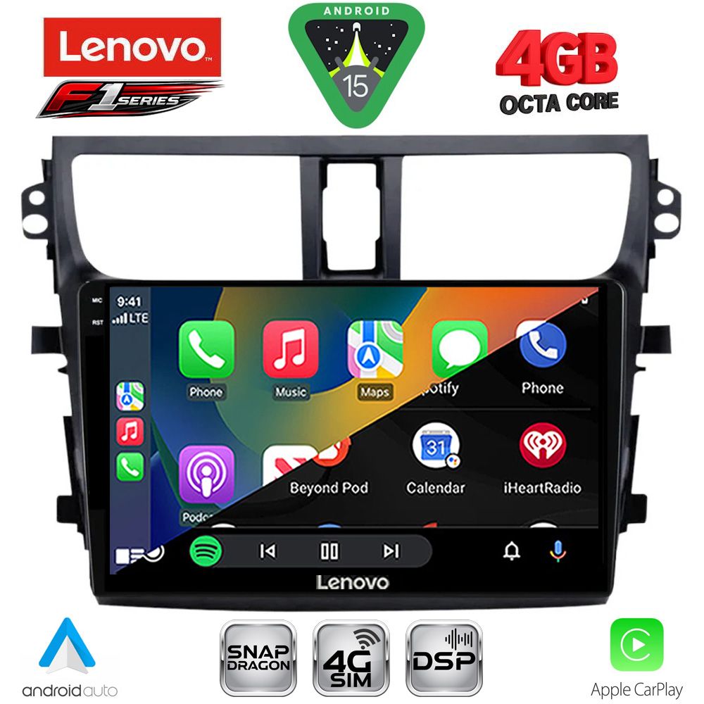 LENOVO SSQ 9674_CPA (9inc) MULTIMEDIA TABLET for SUZUKI CELERIO mod. 2015-2021 LENOVO SSQ 9674_CPA (9inc) MULTIMEDIA TABLET for SUZUKI CELERIO mod. 2015-2021