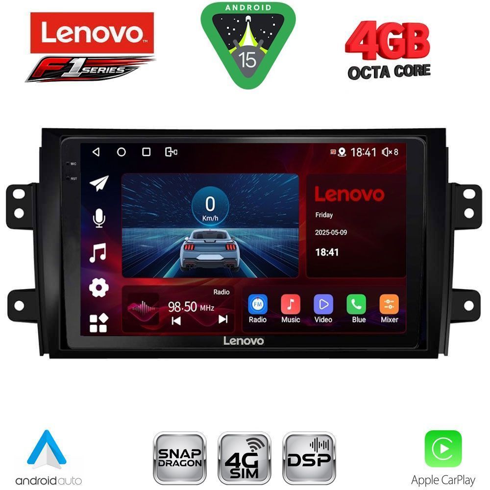 LENOVO SSQ 9688_CPA (9inc) MULTIMEDIA TABLET for FIAT SEDICI – SUZUKI SX4 mod. 2005-2013 LENOVO SSQ 9688_CPA (9inc) MULTIMEDIA TABLET for FIAT SEDICI – SUZUKI SX4 mod. 2005-2013