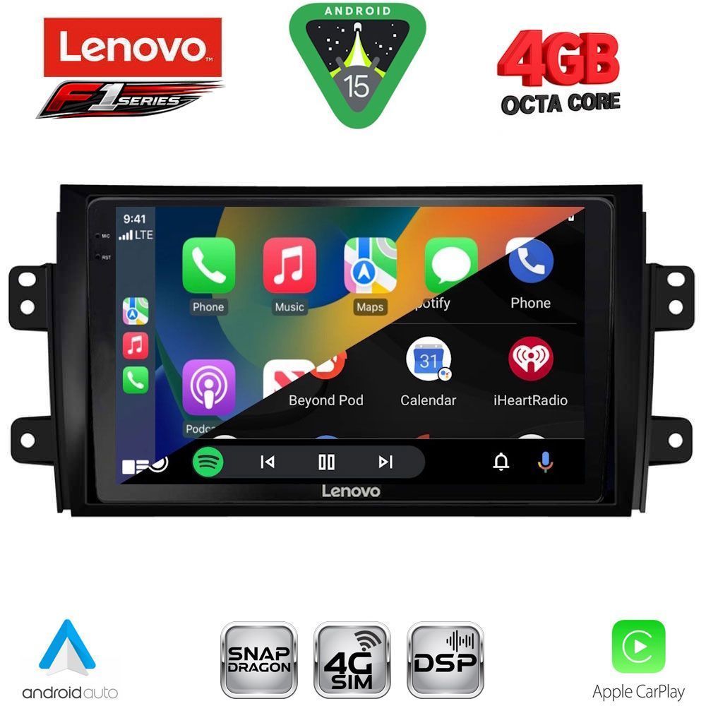 LENOVO SSQ 9688_CPA (9inc) MULTIMEDIA TABLET for FIAT SEDICI – SUZUKI SX4 mod. 2005-2013 LENOVO SSQ 9688_CPA (9inc) MULTIMEDIA TABLET for FIAT SEDICI – SUZUKI SX4 mod. 2005-2013