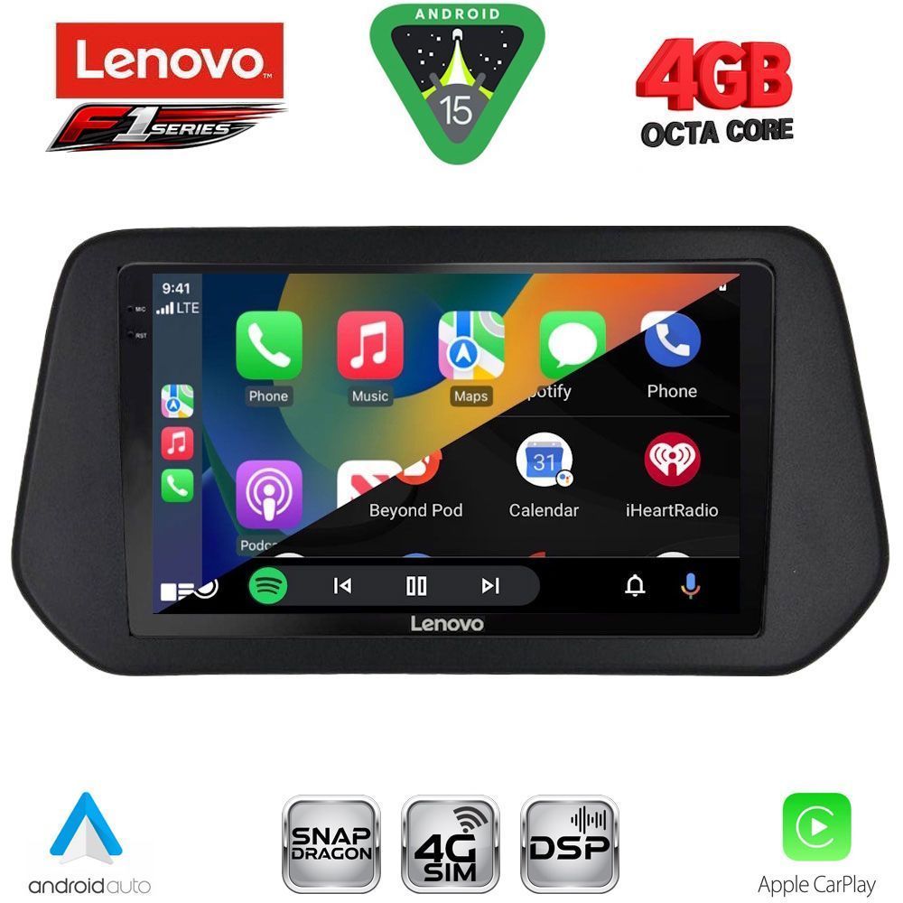 LENOVO SSQ 9690_CPA (9inc) MULTIMEDIA TABLET for SUZUKI SWIFT mod. 2024-2027 - SΧ4 S-CROSS mod. 2021-2027 LENOVO SSQ 9690_CPA (9inc) MULTIMEDIA TABLET for SUZUKI SWIFT mod. 2024-2027 - SΧ4 S-CROSS mod. 2021-2027