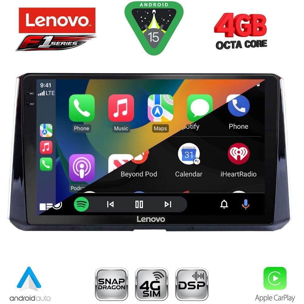 LENOVO SSQ 9716_CPA (10inc) MULTIMEDIA TABLET for TOYOTA COROLLA mod. 2019-2026 LENOVO SSQ 9716_CPA (10inc) MULTIMEDIA TABLET for TOYOTA COROLLA mod. 2019-2026