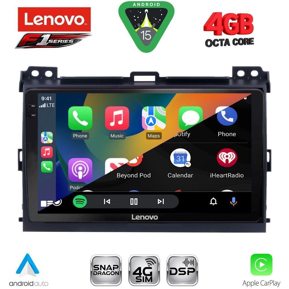 LENOVO SSQ 9723_CPA (9inc) MULTIMEDIA TABLET for TOYOTA LANDCRUISER mod. 2002-2008 LENOVO SSQ 9723_CPA (9inc) MULTIMEDIA TABLET for TOYOTA LANDCRUISER mod. 2002-2008