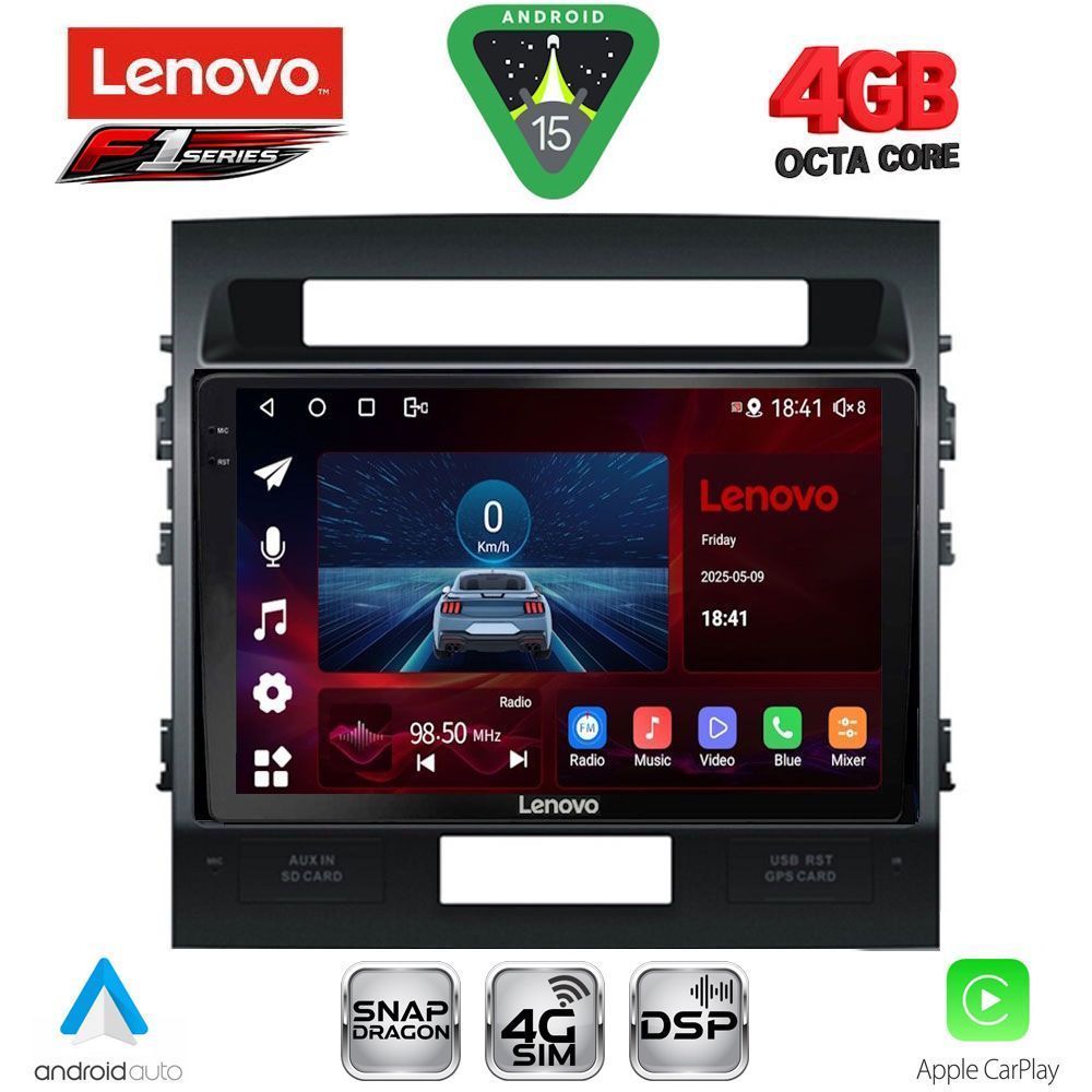 LENOVO SSQ 9724_CPA (10inc) MULTIMEDIA TABLET for TOYOTA LAND CRUISER mod. 2008-2015 LENOVO SSQ 9724_CPA (10inc) MULTIMEDIA TABLET for TOYOTA LAND CRUISER mod. 2008-2015