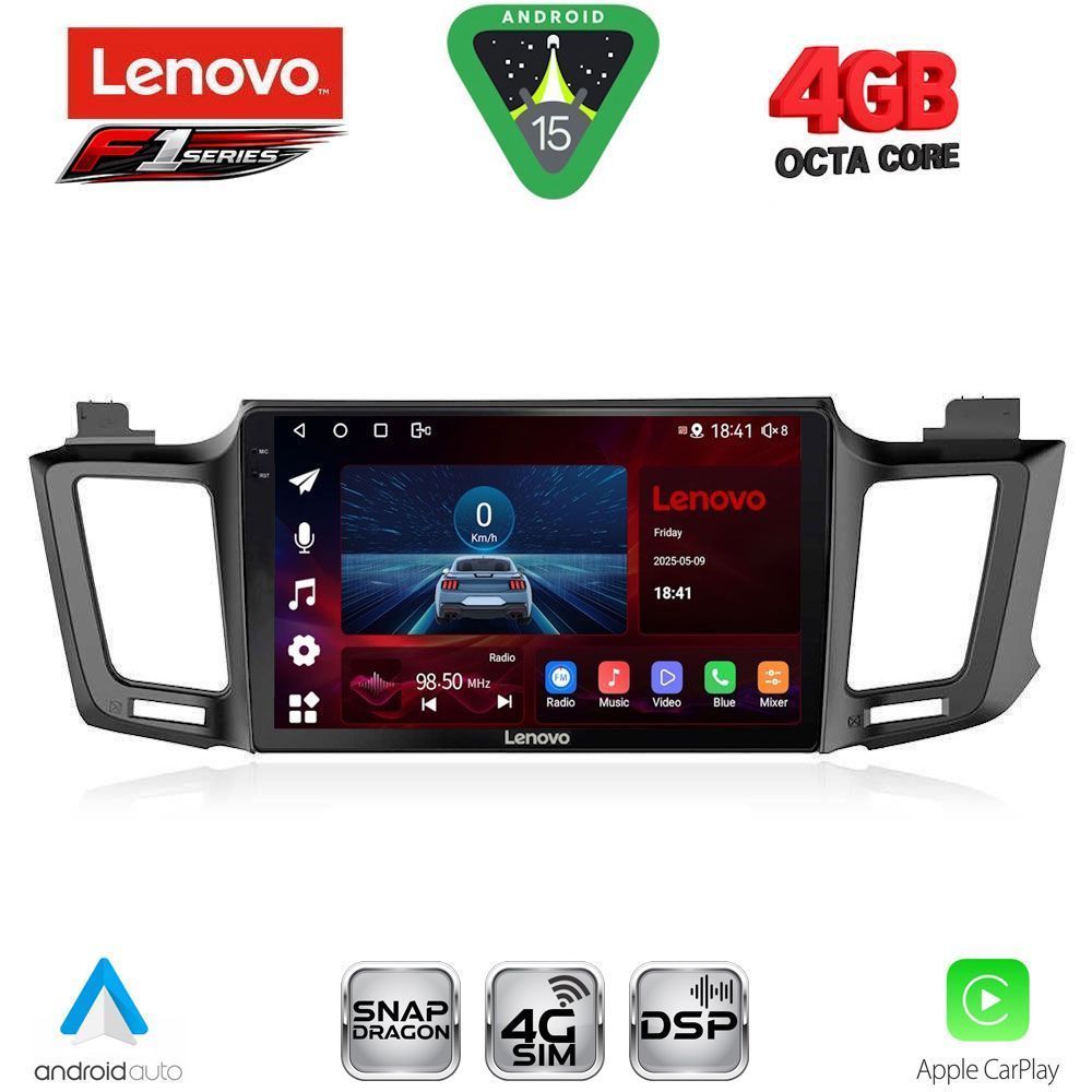 LENOVO SSQ 9733_CPA (10inc) MULTIMEDIA TABLET for TOYOTA RAV 4 mod. 2013-2019 LENOVO SSQ 9733_CPA (10inc) MULTIMEDIA TABLET for TOYOTA RAV 4 mod. 2013-2019