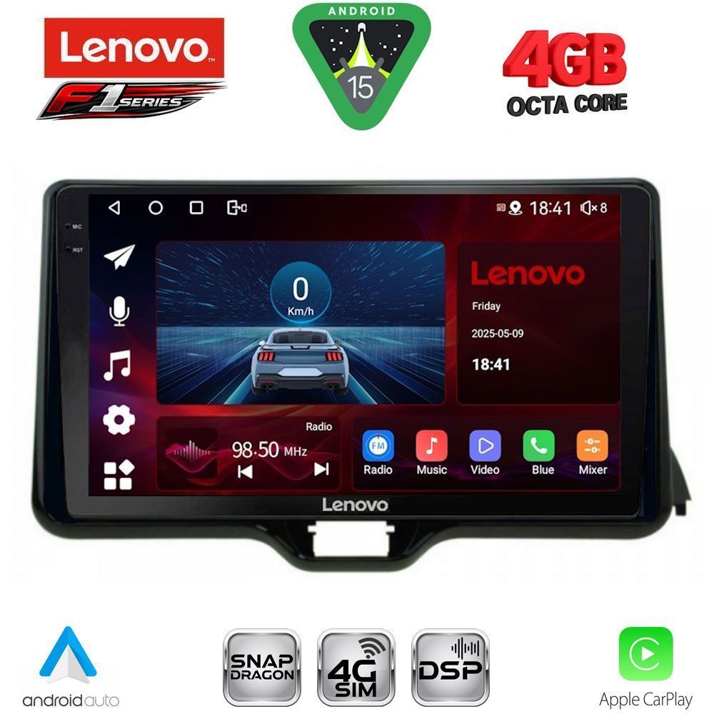 LENOVO SSQ 9738_CPA (10inc) MULTIMEDIA TABLET for TOYOTA YARIS mod. 2020-2026 - MAZDA 2 mod. 2023-2026 LENOVO SSQ 9738_CPA (10inc) MULTIMEDIA TABLET for TOYOTA YARIS mod. 2020-2026 - MAZDA 2 mod. 2023-2026