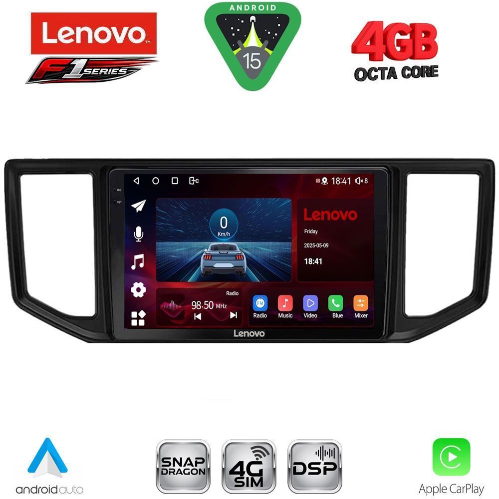LENOVO SSQ 9753_CPA (10inc) MULTIMEDIA TABLET for VW CRAFTER mod. 2017-2026 LENOVO SSQ 9753_CPA (10inc) MULTIMEDIA TABLET for VW CRAFTER mod. 2017-2026