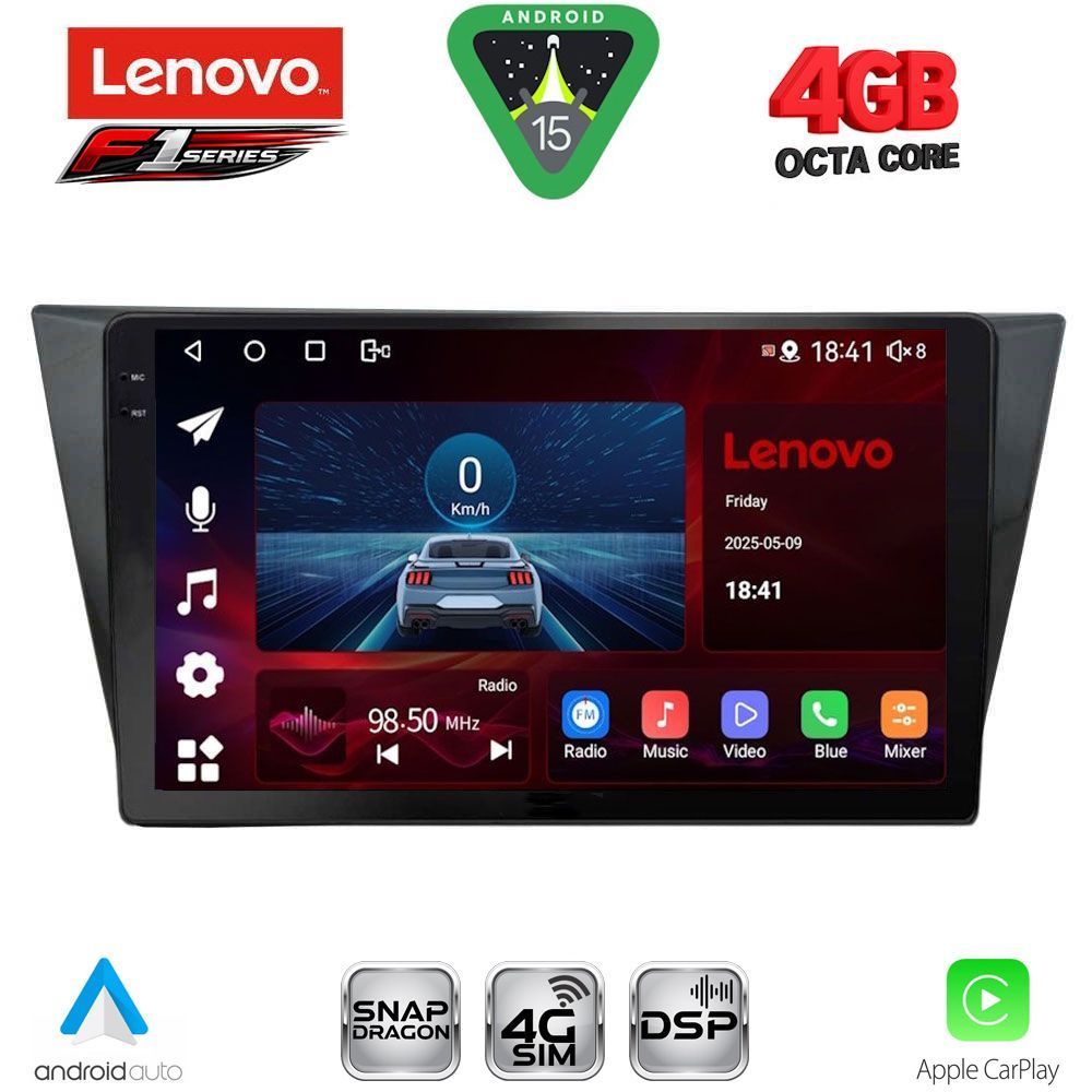 LENOVO SSQ 9761_CPA (10inc) MULTIMEDIA TABLET for VW TIGUAN mod. 2016-2024 LENOVO SSQ 9761_CPA (10inc) MULTIMEDIA TABLET for VW TIGUAN mod. 2016-2024