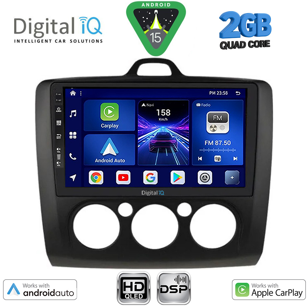 DIGITAL IQ BXC 3156BL_CPAA A/C (9inc) MULTIMEDIA TABLET for FORD FOCUS mod. 2005-2012 (BLACK) DIGITAL IQ BXC 3156BL_CPAA A/C (9inc) MULTIMEDIA TABLET for FORD FOCUS mod. 2005-2012 (BLACK)